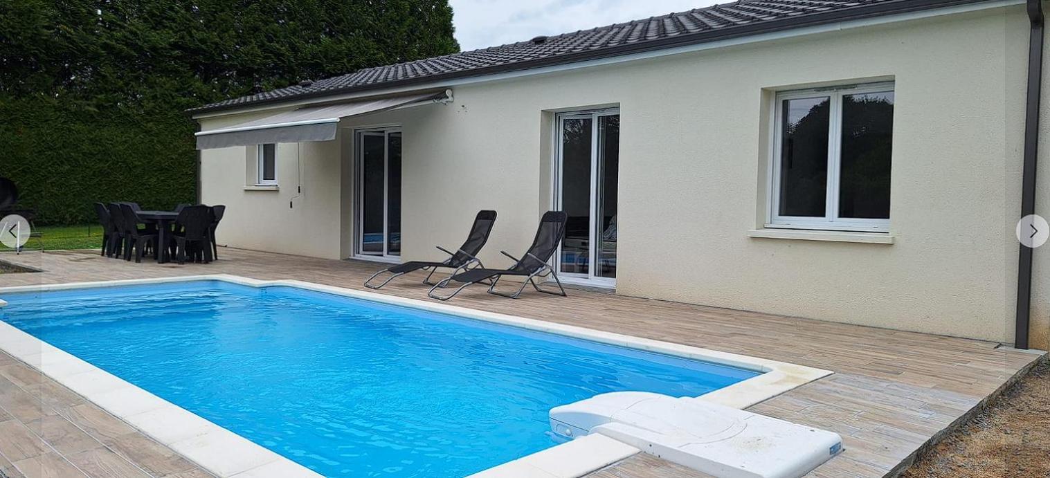 Les Granges De Soulagnieux Et Sa Piscine Privee Villa Piegut-Pluviers Luaran gambar